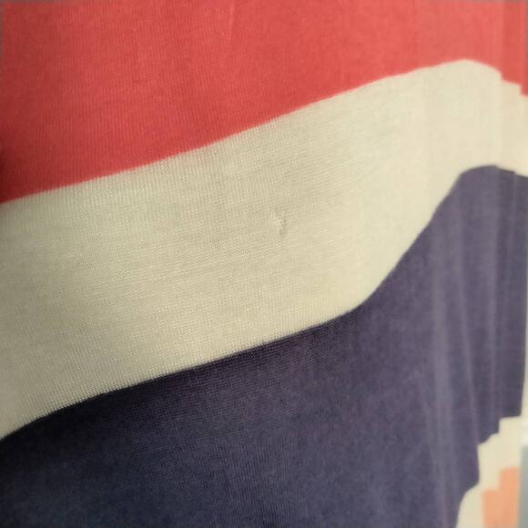 Splendid Sz Small Colorblock Racerback Maxi Dress Rainbow Stripe Soft Micromodal - Picture 8 of 9